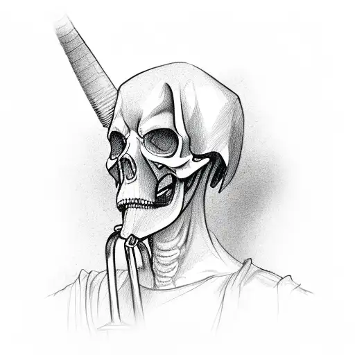 Grim Reaper In Shackles