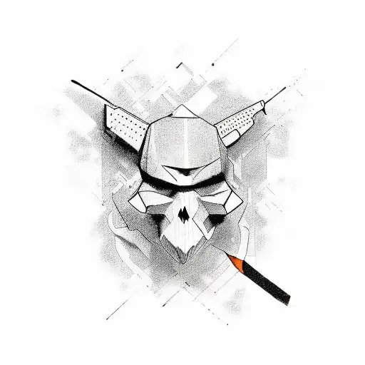 Guy Fauks Mixed With Ghostface