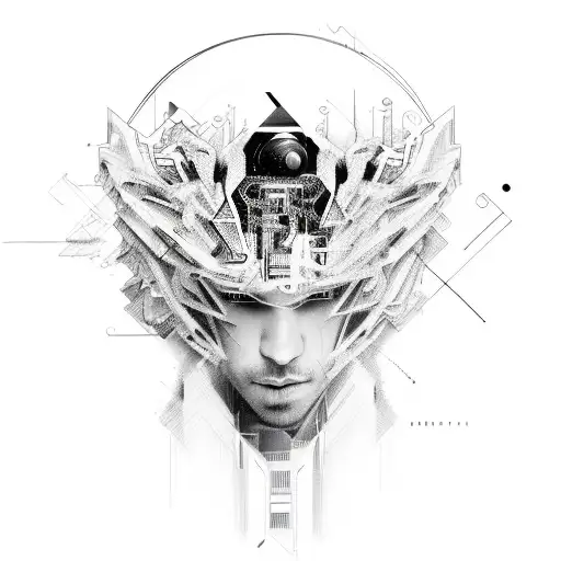 A Realistic Portrait Of A Famous Electronic Music Producer With A Humble And Kind Expression