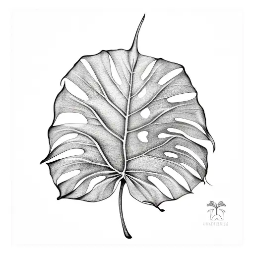 Monstera Leaf