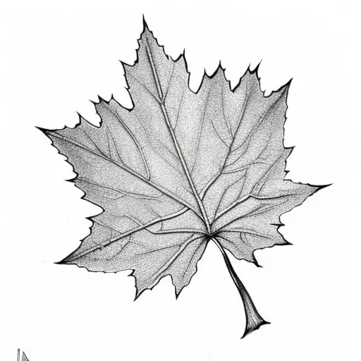 Maple Leaf Scottish Flag