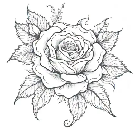 Sketching A Paisley Pattern That Transforms Into A Rose