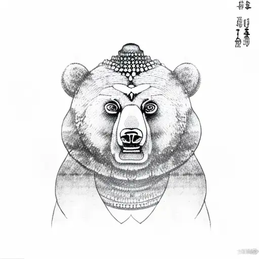 Buddha As A Bear
