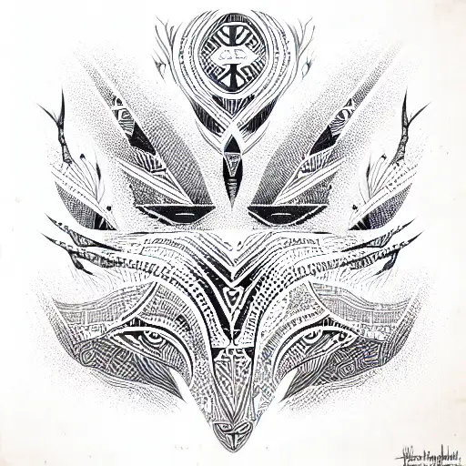 Tribal Design In The Spirit Of New Zealand