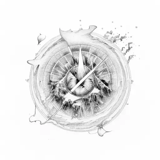 The Four Elements Of Nature In One Frame