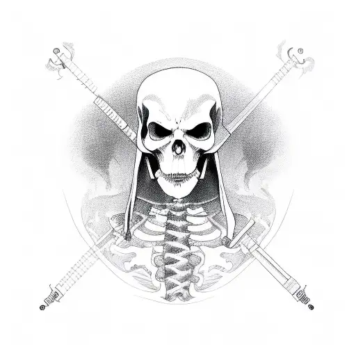 Grim Reaper With Conduit Buender