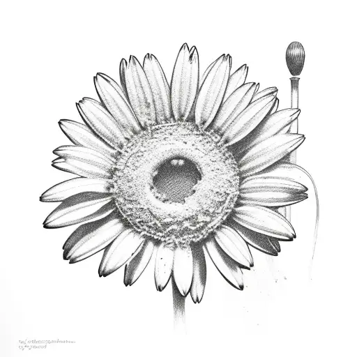 Roman Gladiator Watering Daisy Garden