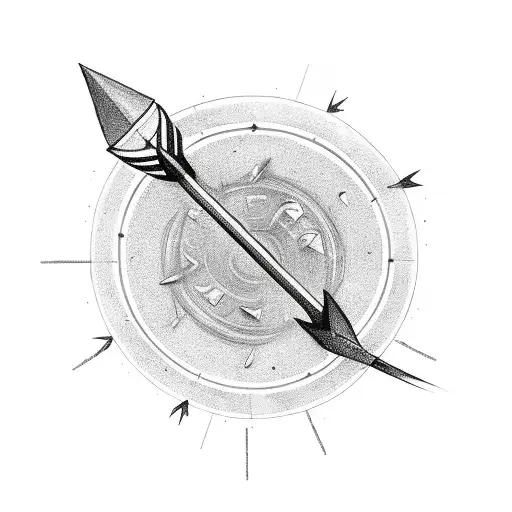 Arrow On Fire Shining