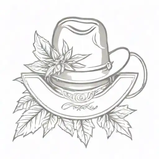 Cowboy Logo And Olive Leaf