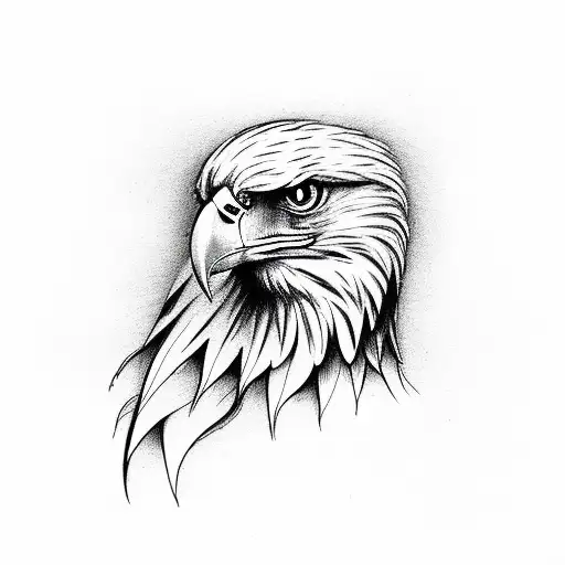 Eagle With A Initial