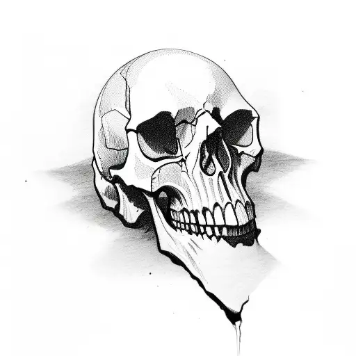 Skull Cracked In Half
