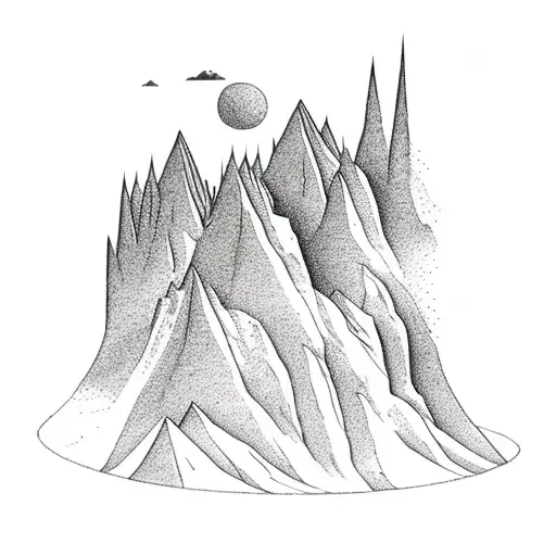 A Majestic Mountain Range In Colorado With A Subtle Representation Of Technology In The Landscape