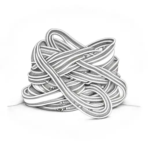 2 Intertwined Beaded Friendship Bracelets