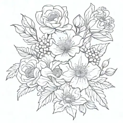 June August September October December January Birth Flower