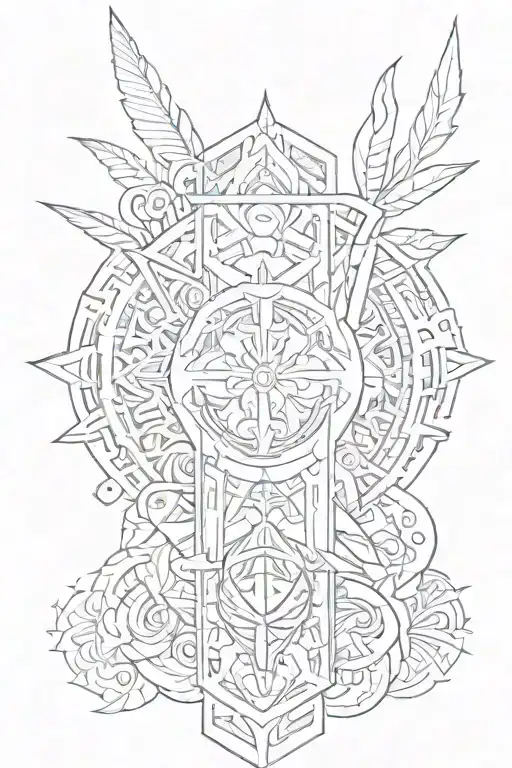 Filipino Tribal Forearm Sleeve