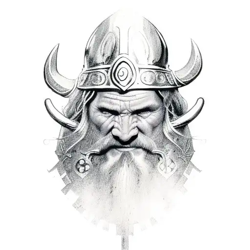 Amazing Detailed Viking Chess Piece