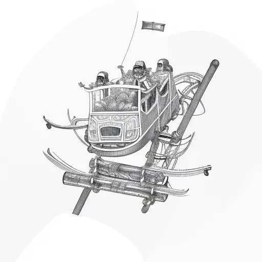 Roller Coaster Airplane