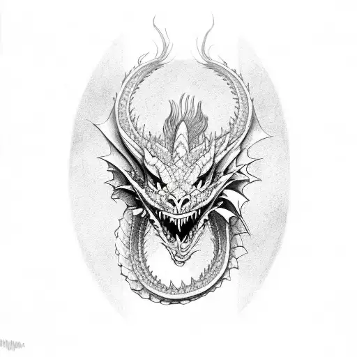 A Dragon Around The Neck