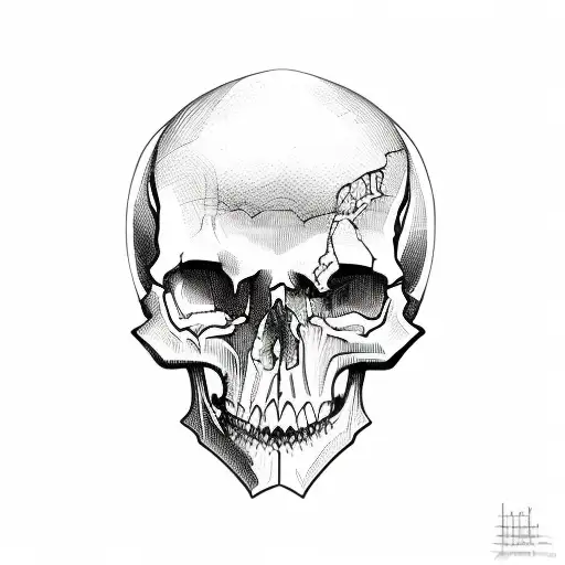 Skull And Knife
