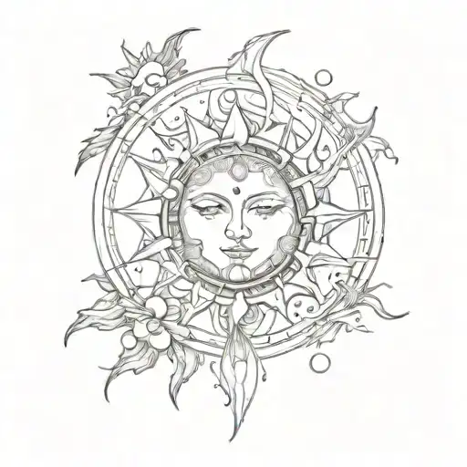 Sun And Moon Inside