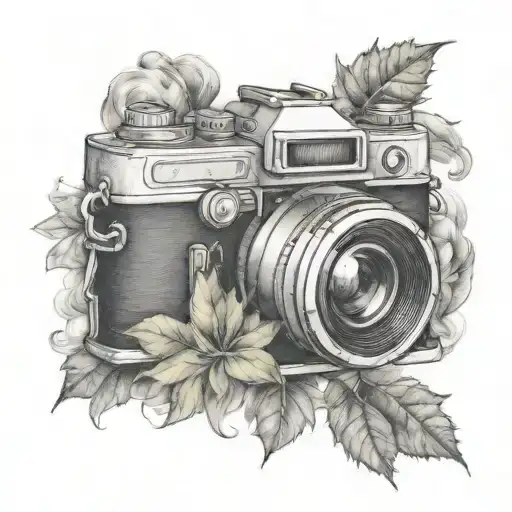 Camera Sitting In Smoke