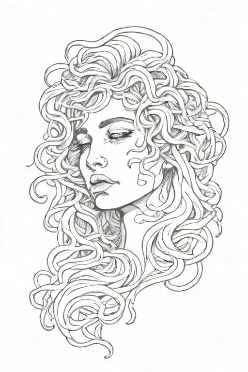 Medusa Crying Woman