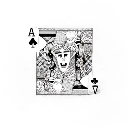 Ace Of Strawberry Playing Card