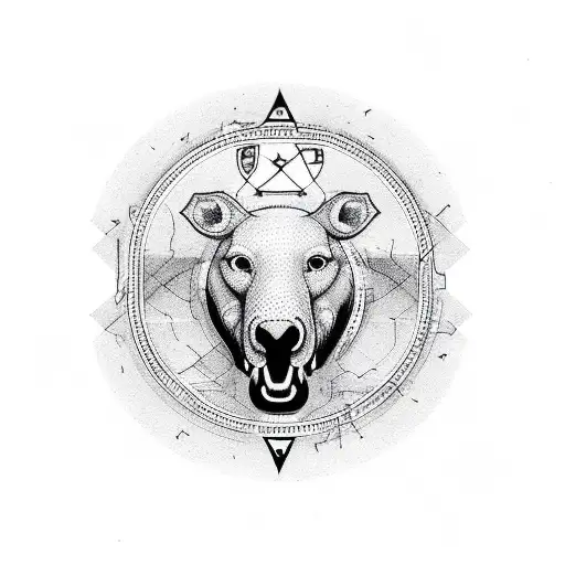 Symbol Of Uruguay Blends With A Port