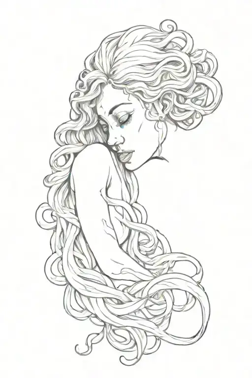 Medusa Crying Woman