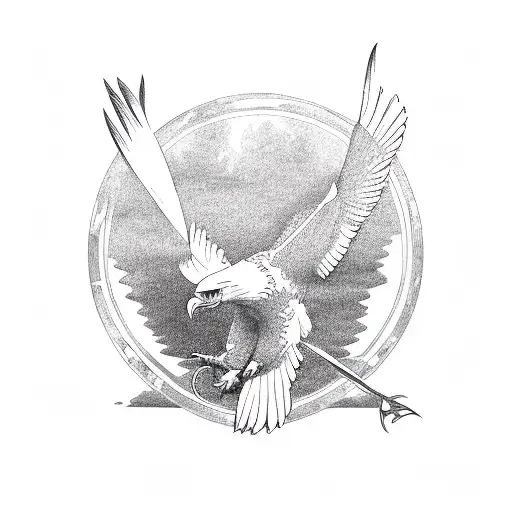 Eagle Fishing Position