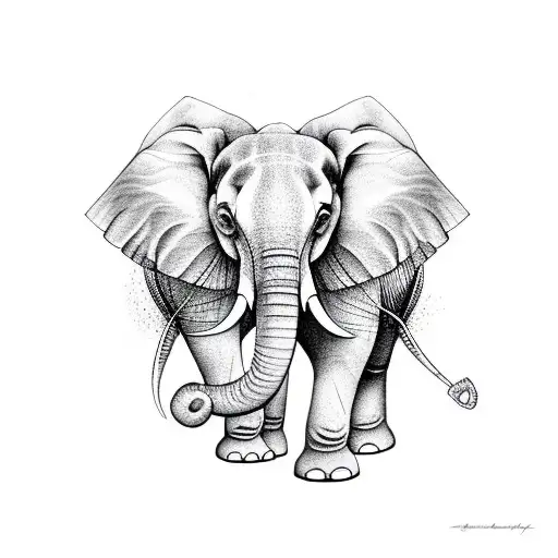 Mandala Whole Elephant