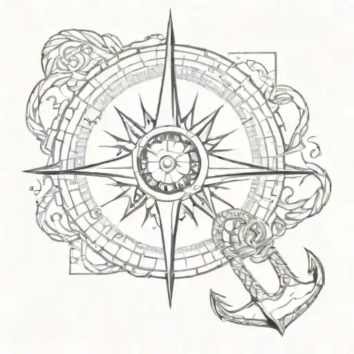 Compass And Anchor
