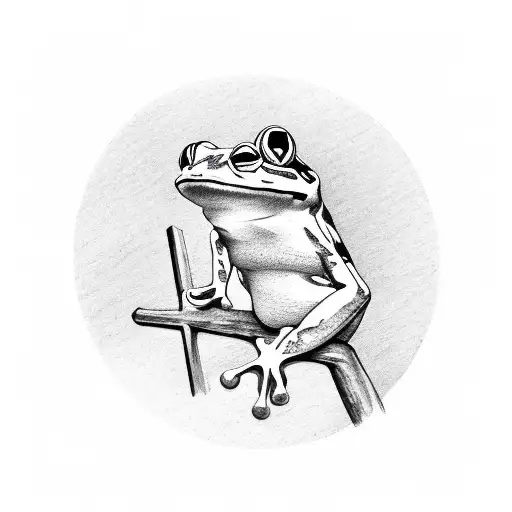 Puertorico Frog And Cross