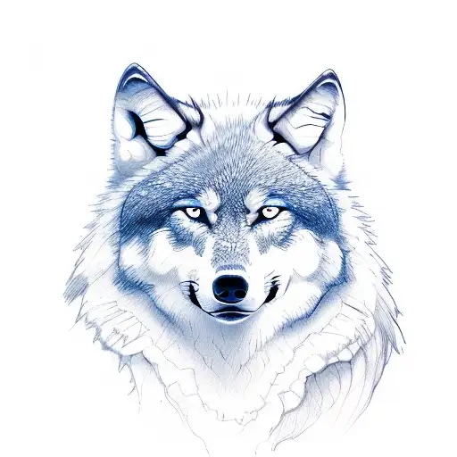 Wolf Blue Eyes