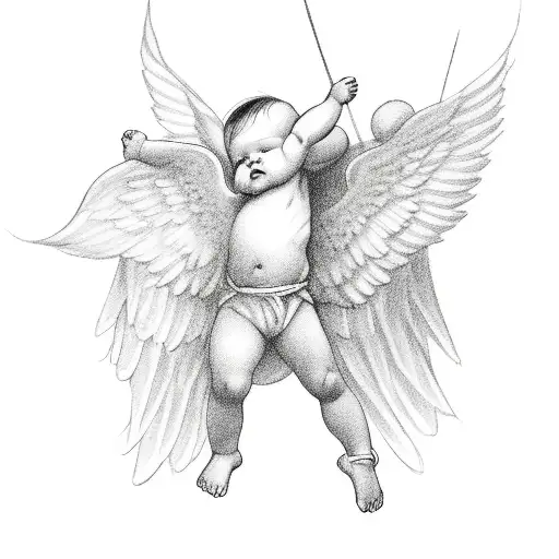 Baby Angel With Wings