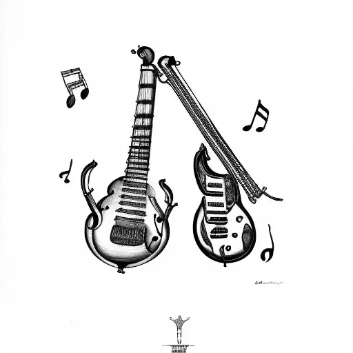 Music Instruments The Beatles