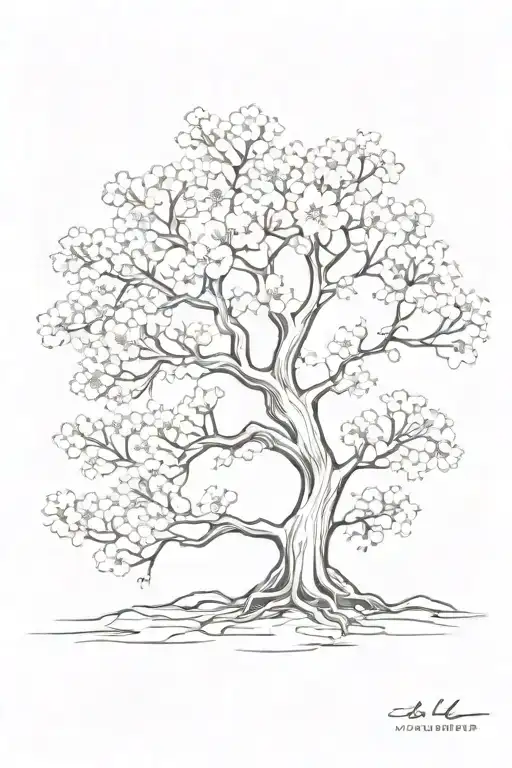 Expanding Cherry Blossom Tree