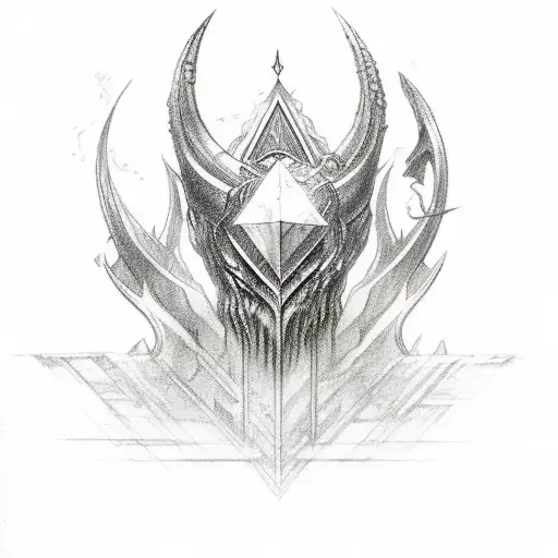 Beren Cutting A Silmaril From Morgoth's Crown