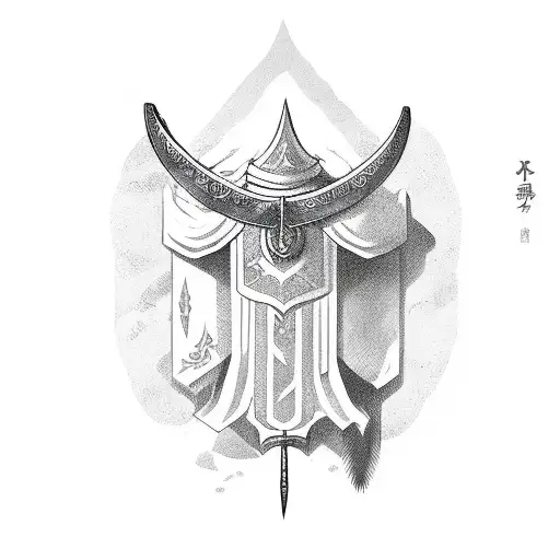 Long Sword With Latin Quote