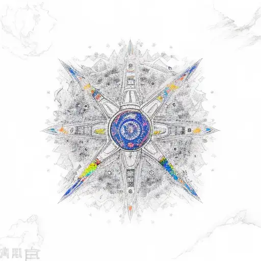 Honkai Star Rail Scene With Vibrant Colors