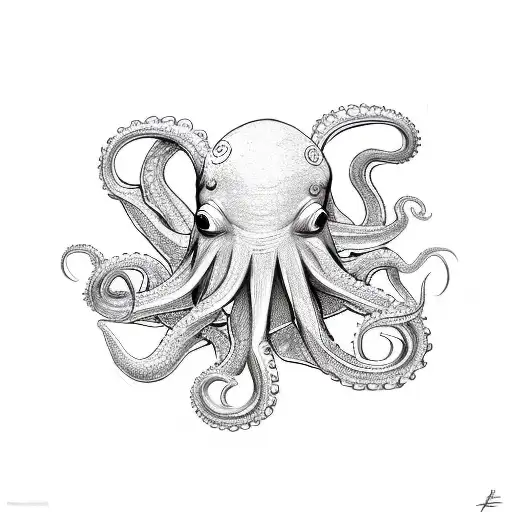 Happy And Angry Octopus Plus