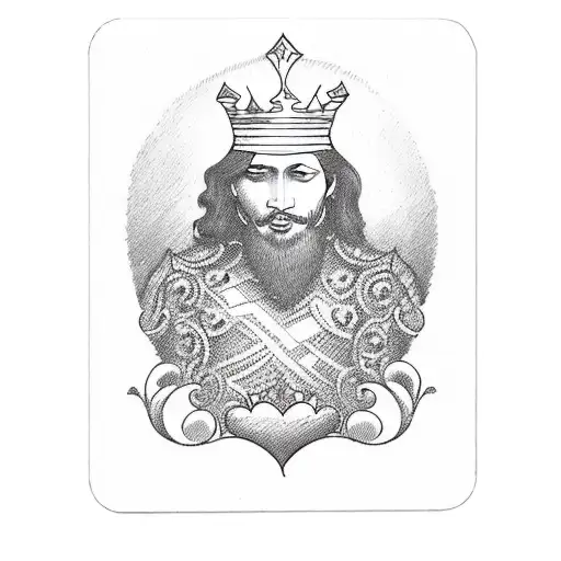King Of Hearts Card