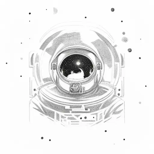 Astronaut Turns To Dust