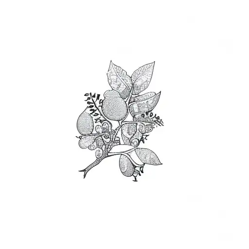 A Tree With Fruit On It