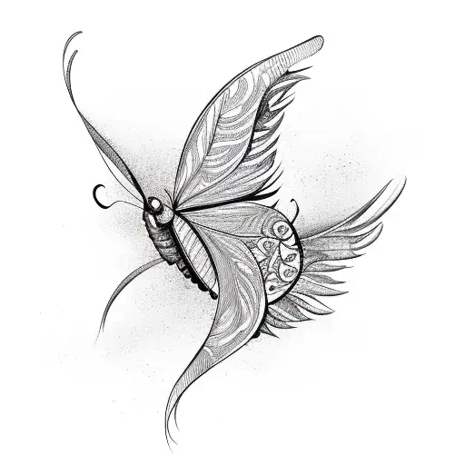 Butterfly With Phoenix