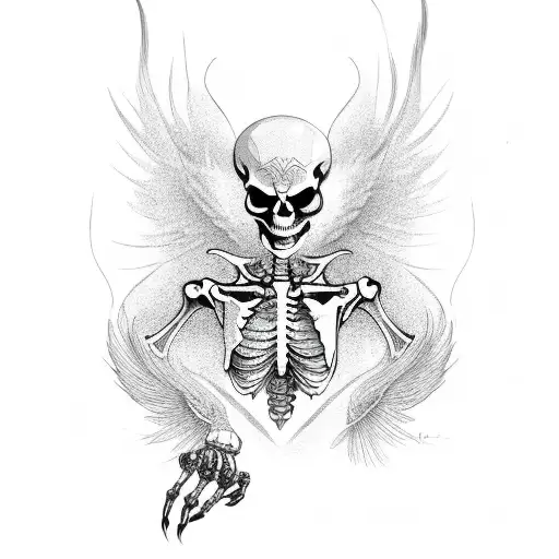 Skeleton Pheonix