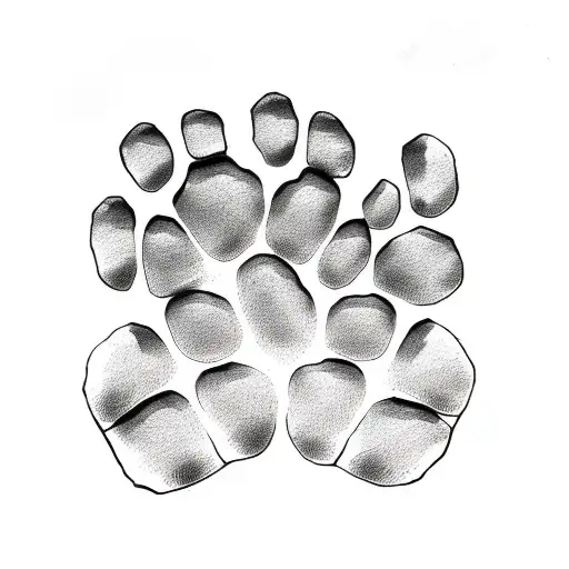 Dog Paw Print