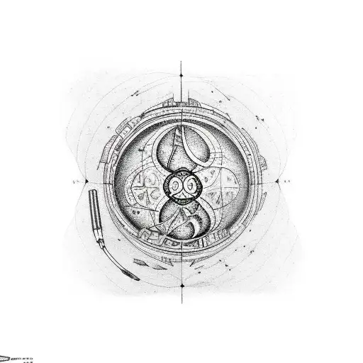 Vegvisir With Space Items Forearm