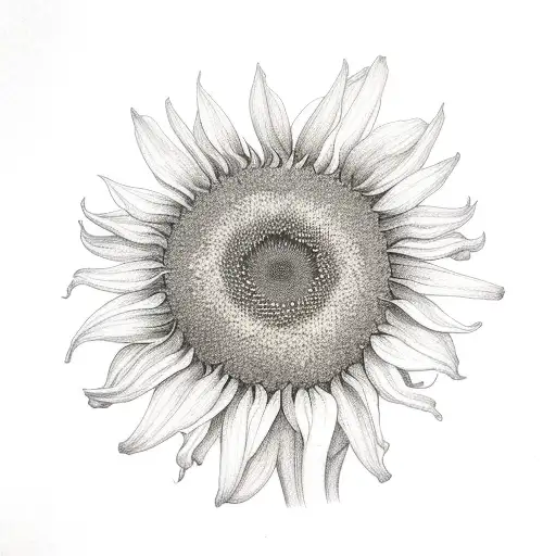 Rose Sunflower Baby's Breath