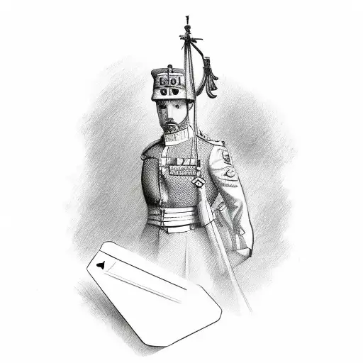 A British Soldier Who Likes To Gamble With Roulette Or Cards